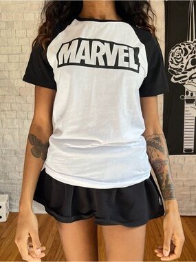 Marvel Comics Ringer Shirt